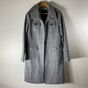 Esprit Collection Wool Blend Heavy Wool Blend Long Coat. Size L.